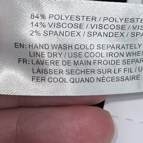 B.O.G. BAND OF‎ THE FREE BLACK RIBBED CROP KNIT SHIRT LONG SLEEVES WOMEN SIZE XS - Picture 9 of 10